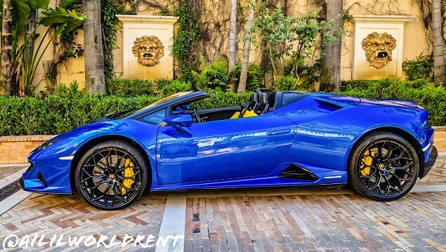 huraacan evo spyder delivered to metropole hotel in monaco