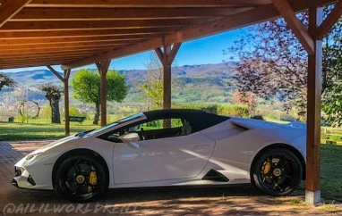 hire huracan evo spyder in florence