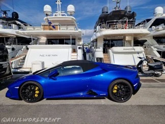 hire huracan evo spyder in marbella