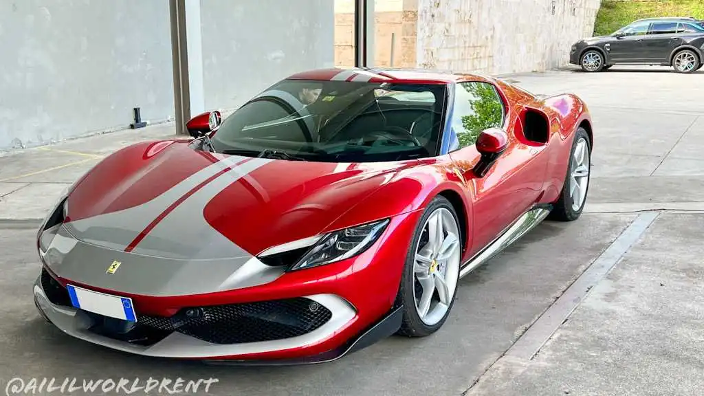 ferrari 296 gtb coupe in configuration assetto fiorano rent in monaco nice cannes florence naples munich paris barcelona marbella 