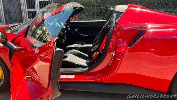 ferrari 296 rental in rome