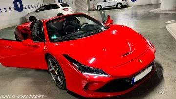 huracan evo spyder inside rent in monaco