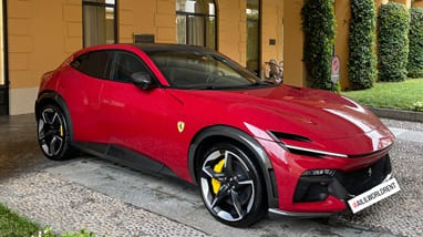 ferrari purosangue delivered to client in florence