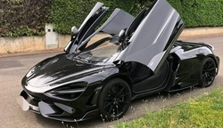 mclaren 765 lt coupe black available for rent in italy france germany spain switzerland
