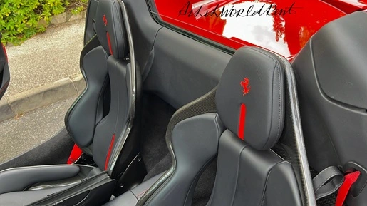 ferrari 296 gts spider sets back space 