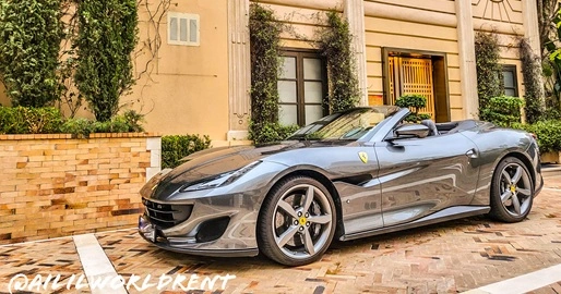 ferrari portofino for rent in monaco nice cannes florence naples munich paris barcelona marbella 