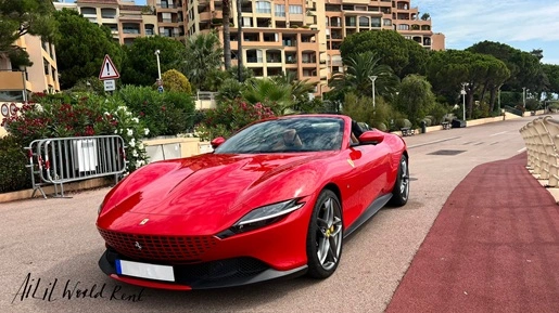 ferrari roma spider delivered to monaco