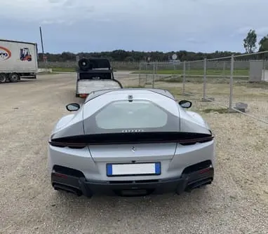 ferrari 12cilindri back side photo